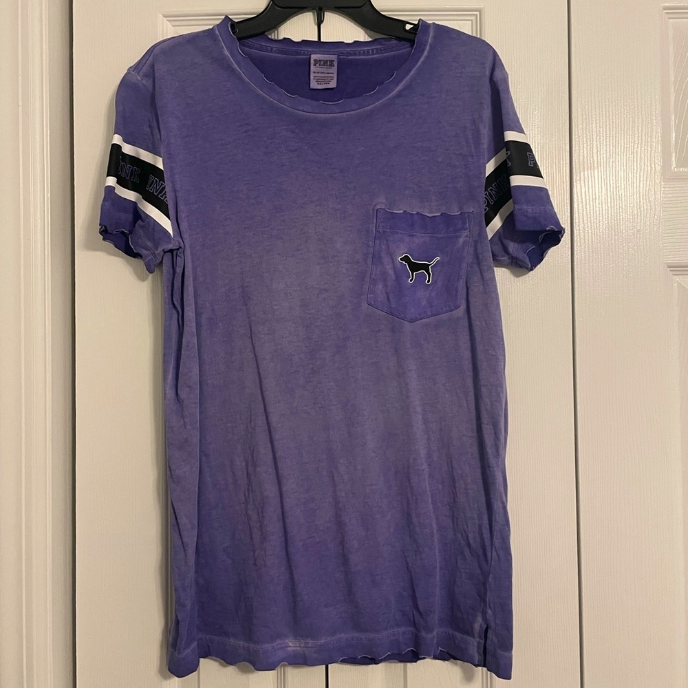 PINK Victoria’s Secret purple wash t shirt